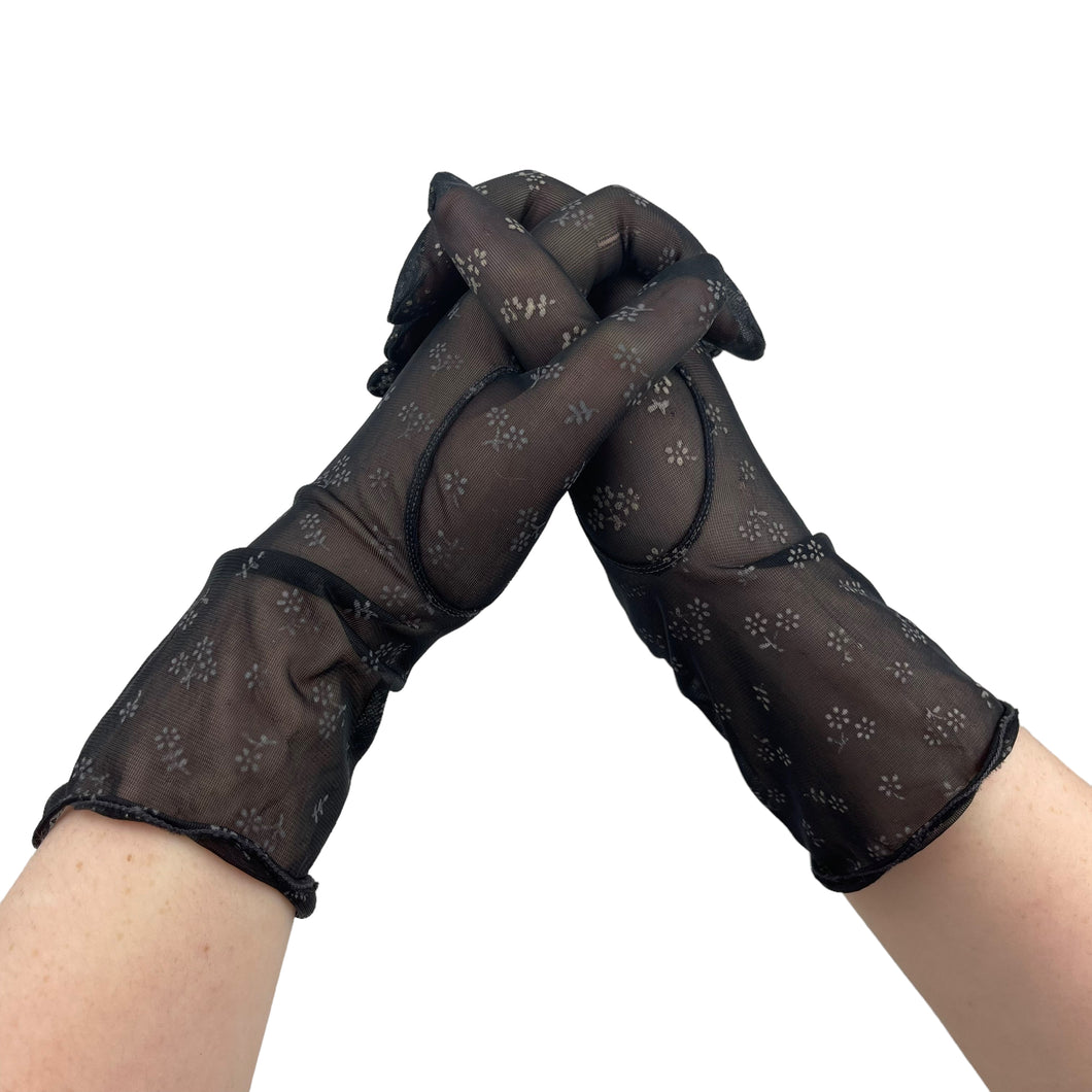 Sheer nylon gloves new arrivals