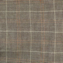 Load image into Gallery viewer, Vintage Fine Brown Herringbone Check Wool Fabric - 54&quot; x 90&quot;
