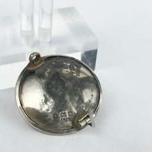 Load image into Gallery viewer, Antique Edwardian Hallmarked Silver Brooch Featuring a Lady in a Feather Hat
