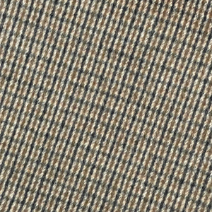 Vintage Wool Check Suiting Fabric in Brown and Black - 58" x 130"