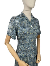 Load image into Gallery viewer, Original 1940’s 1950’s Floppy Cotton Novelty Print Dress - Bust 38 40
