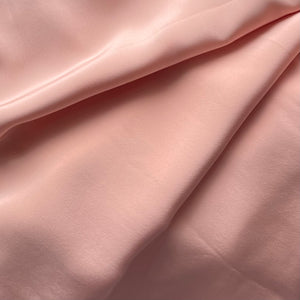 1940's Pure Silk Dressmaking Fabric for Nightwear or Underwear - Pale Pink Colour - 35" x 52" - No.5