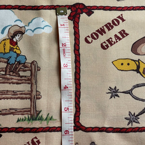 Barn Dandy's by Robert Kaufman - Cowboy Print Rodeo Fabric - 100% Cotton Dressmaking Fabric - 42" x 86"