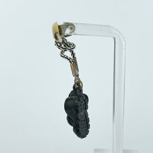 Load image into Gallery viewer, Vintage 1930&#39;s or 1940&#39;s Black Boots and Riding Crop Plastic Brooch

