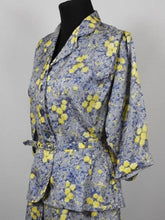 Load image into Gallery viewer, 1940s Artificial Silk Dress Which Looks Like A Suit - B38/40
