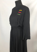 Load image into Gallery viewer, 1950s American Jack Dallas Black Day Dress - B38/40
