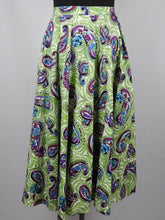 Load image into Gallery viewer, 1950s Cotton Circle Skirt - W24
