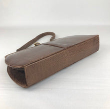 Load image into Gallery viewer, Original Vintage 1950&#39;s Mappin &amp; Webb Lizard Skin Bag
