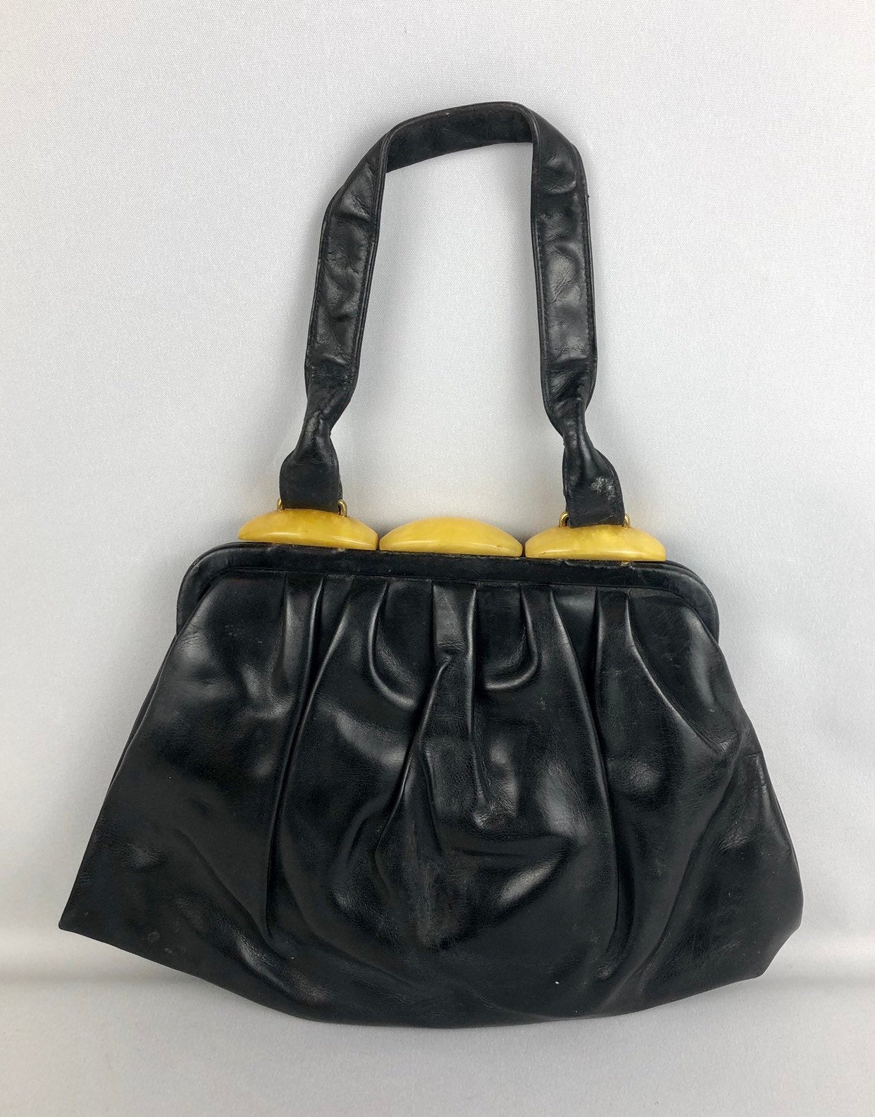 Shoulder bag - Black/Yellow - Ladies | H&M IN