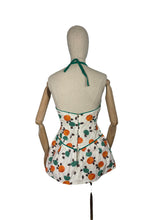 Load image into Gallery viewer, Original 1940&#39;s 1950&#39;s Floral Cotton Swimsuit - Playsuit - Vintage Swimwear - Bust 40 *
