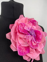 Load image into Gallery viewer, Original 1930s Large Pink Floral Corsage - Beautiful True Vintage Accessory
