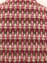 Load image into Gallery viewer, Reproduction 1940s Waffle Stripe Jumper Knitted from a Wartime Pattern - B38 40 42
