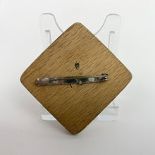 Load image into Gallery viewer, Original 1940s Make Do and Mend Brooch - Sailing Ship on Cork - Homemade Piece

