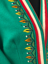 Load image into Gallery viewer, 1930s Tyrolean Style Felt Embroidered Cropped Jacket - B40 42

