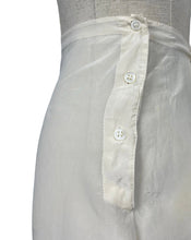 Load image into Gallery viewer, Original 1930&#39;s 1940&#39;s Silk Tap Pants with Mother Of Pearl Buttons - Entirely Hand Sewn - Waist 30 31

