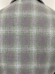 Original 1950s Marlbeck Tweed Suit in Purple and Green - Bust 35 36