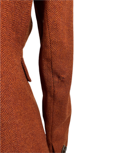 Original 1930s Chestnut Tweed Walking Suit - Exquisite Colour - Bust 34 35 36