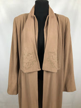 Load image into Gallery viewer, 1940s Volup Caldaric Camel Coloured Wool Coat with Soutache and Trapunto Quilting - Bust 44 46
