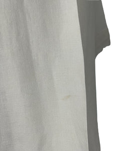 Original 1930's Marshall & Snelgrove Crisp White Linen Jacket - Bust 34 36 38 40 *