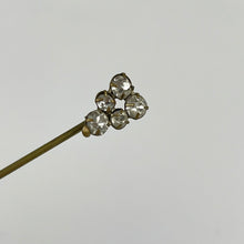 Load image into Gallery viewer, Original 1930s Claw Set Paste Collar Bar Brooch
