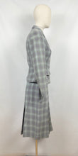 Load image into Gallery viewer, Original 1950s Marlbeck Tweed Suit in Purple and Green - Bust 35 36
