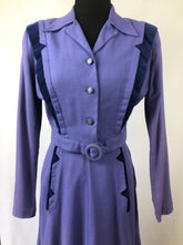 Load image into Gallery viewer, Incredible Original 1940s CC41 Suit by Brookmar - Dress and Jacket Set With Pockets!- B34
