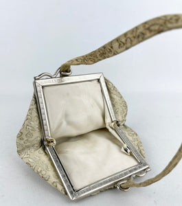 Original 1940's or 1950's Old Gold Evening Bag - Charming Vintage Bag
