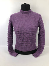 Load image into Gallery viewer, Reproduction 1930s Long Sleeved Jumper - B34 36 38
