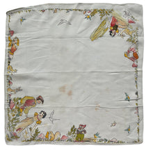 Load image into Gallery viewer, Original 1950&#39;s Crepe Hankie with Snow White Design - Great Gift Idea
