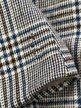 Load image into Gallery viewer, Wounded But Wearable Original 1930&#39;s Blue, Brown and Cream Check Suit - Bust 32 33
