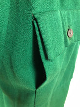 Load image into Gallery viewer, 1940s Kelly Green Wool Overcoat - B44
