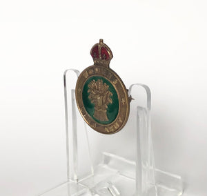 Original Women's Land Army Enamel Badge
