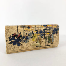 Load image into Gallery viewer, 1930s 1940s Leather Tourist Clutch Bag with Matching Coin Purse
