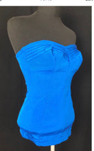 Load image into Gallery viewer, 1950s Vibrant Blue St Michael Swimsuit - B34
