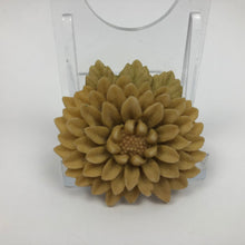 Load image into Gallery viewer, Vintage Carved Flower Brooch
