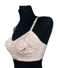 Load image into Gallery viewer, Original 1940’s 1950’s Pink Cotton Bra - Bust 35 36
