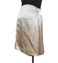 Load image into Gallery viewer, 1940&#39;s Pale Pink Satin French Knickers with Button Fastening - Waist 28 29
