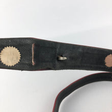 Load image into Gallery viewer, Original 1940s Ox Blood Leather Belt - Waist 25 26 27
