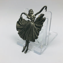 Load image into Gallery viewer, RESERVED FOR CAMIELLE - DO NOT BUY Vintage Dancing Ballerina Brooch

