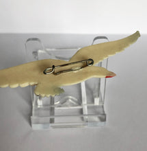 Load image into Gallery viewer, Vintage Early Plastic Seagull Brooch - Large
