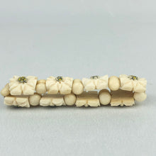 Load image into Gallery viewer, 1940s Carved Bovine Elasticated Bracelet
