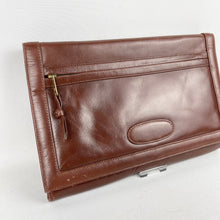 Load image into Gallery viewer, Vintage Spanish Leather Bag in Rich Chestnut Brown Shade
