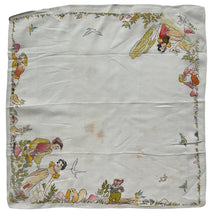 Load image into Gallery viewer, Original 1950&#39;s Crepe Hankie with Snow White Design - Great Gift Idea
