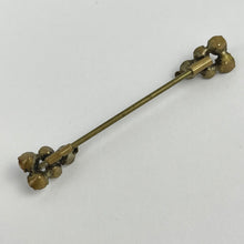 Load image into Gallery viewer, Original 1930s Claw Set Paste Collar Bar Brooch
