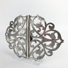 Load image into Gallery viewer, Edwardian Hallmarked Silver Sash Pin Made in 1908 - Originally a Nurses Buckle
