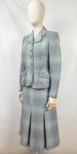 Load image into Gallery viewer, Original 1950s Two Owls Tweed Suit in Pastel Shades - Bust 34 35 36
