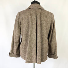 Load image into Gallery viewer, 1940s Cropped Swing Jacket Made From Scottish Tweed B34
