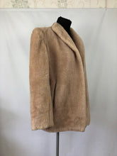 Load image into Gallery viewer, 1940s Faux Fur Jacket - Classic Boxy Shape - Bust 38 40
