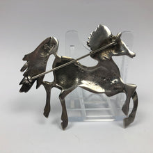 Load image into Gallery viewer, RESERVED FOR J - DO NOT BUY - Large Genuine Solid Silver Horse Brooch
