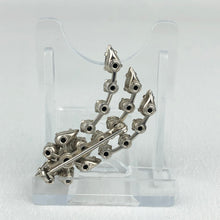 Load image into Gallery viewer, Vintage Claw Set Clear Paste Shooting Star Brooch
